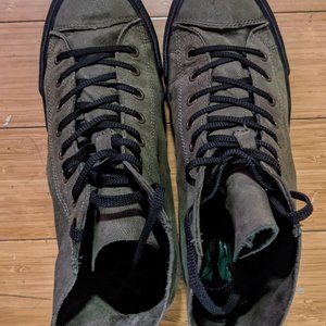 SeaVees Army Issue High Top Leather Shoes